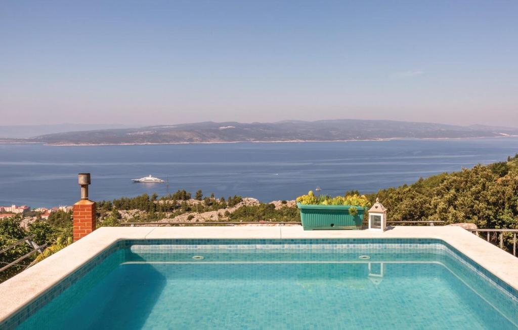 Villa Kristina - Ferienhaus Baska Voda - Topici, Private Outdoor Swimmingpool, Wifi Exteriör bild