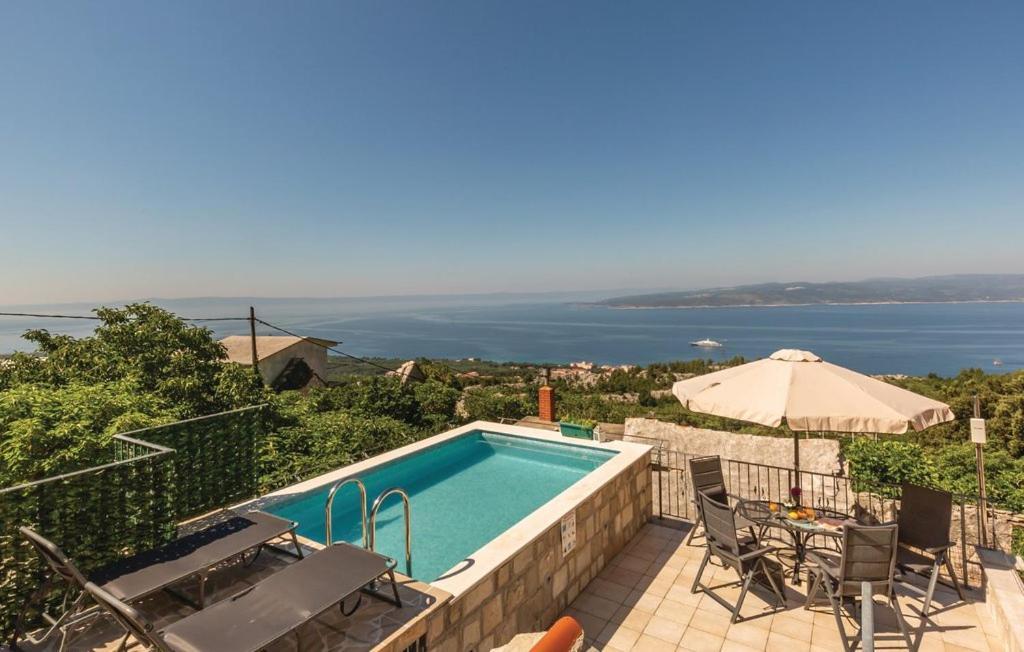 Villa Kristina - Ferienhaus Baska Voda - Topici, Private Outdoor Swimmingpool, Wifi Exteriör bild